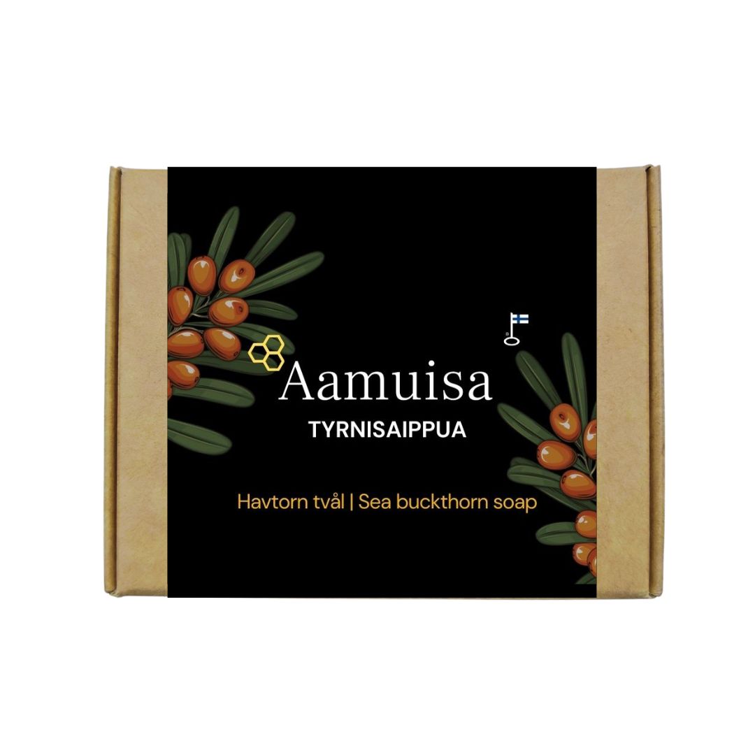 Tyrni saippua pahvirasiassa 120 grammaa