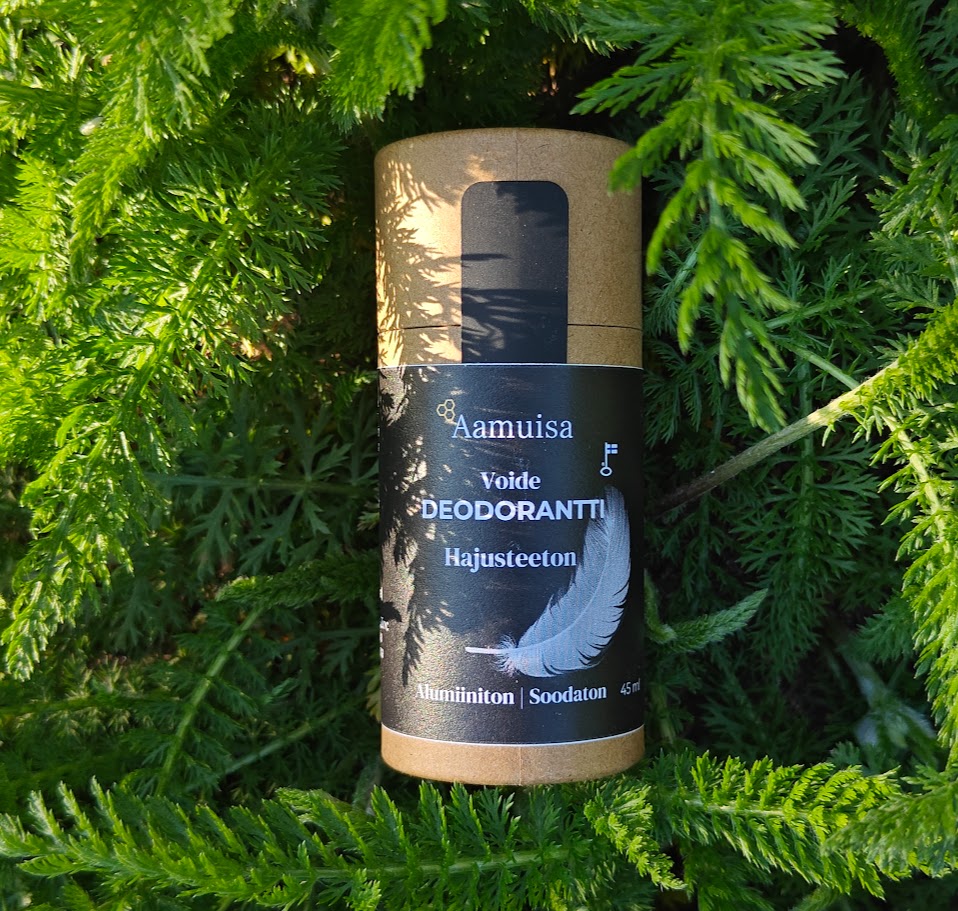 Voidedeodorantti Hajusteeton